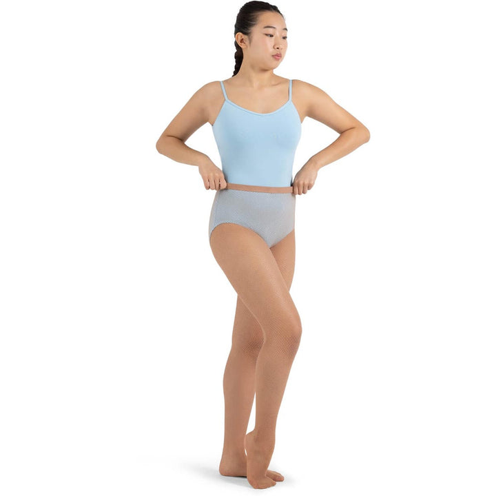 Capezio Studio Basic Footed Fishnet Tights Seamless Adults