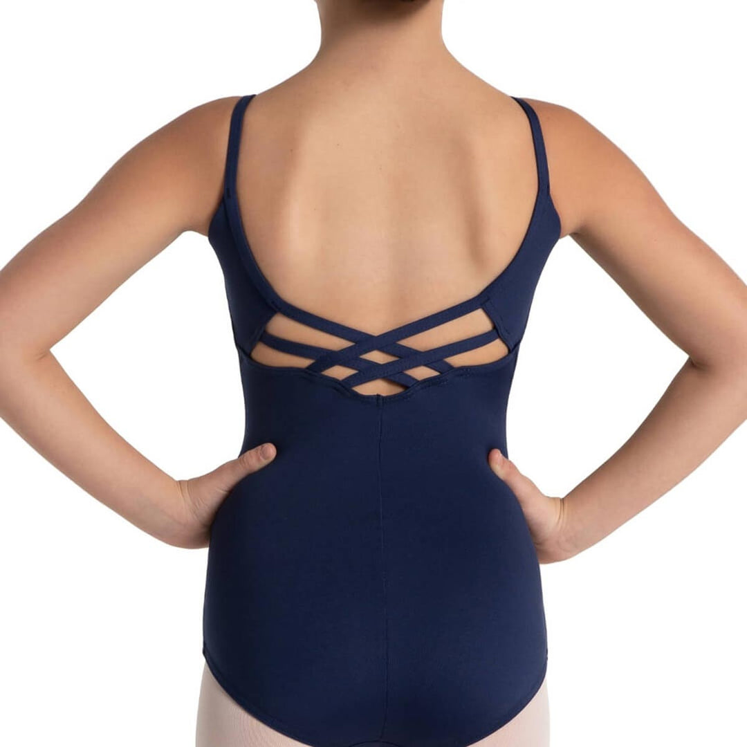 Capezio Studio Lattice Strap Back Camisole Leotard Children