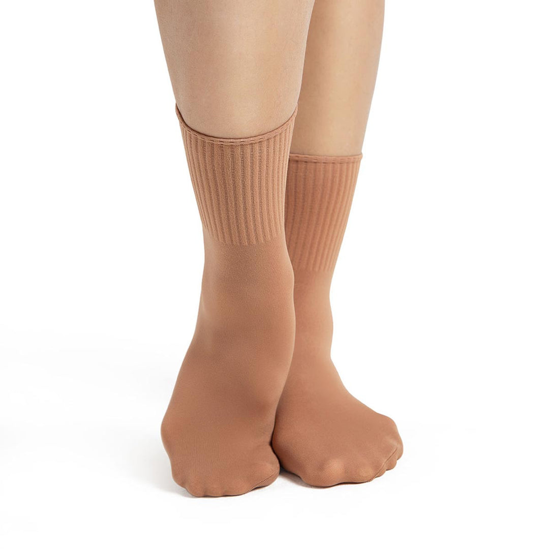 Capezio Ballet &amp; Dance Ribbed Socks 5 Colours Adult One Size