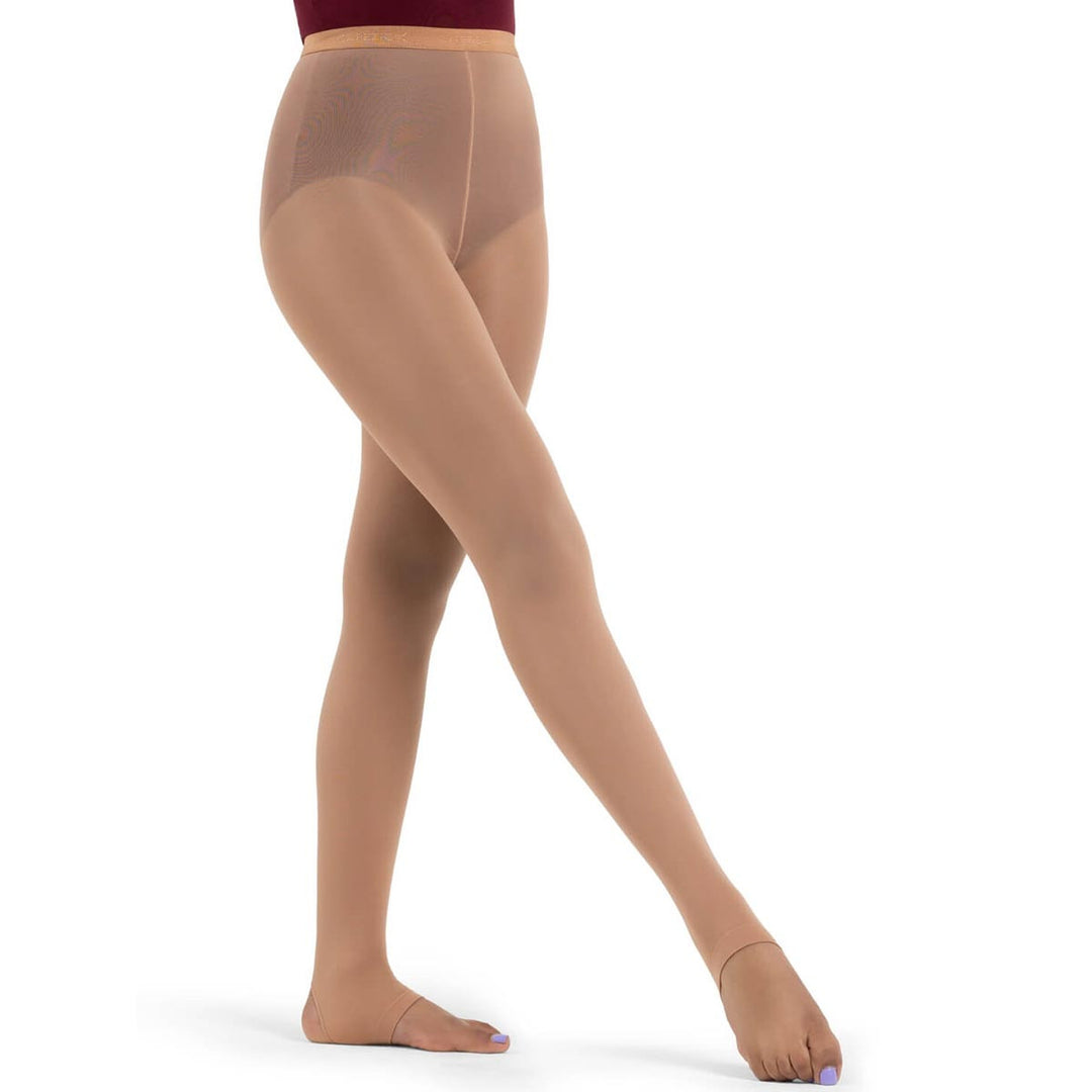 Capezio Seamless Hold and Stretch Stirrup Tights Adult Sizes