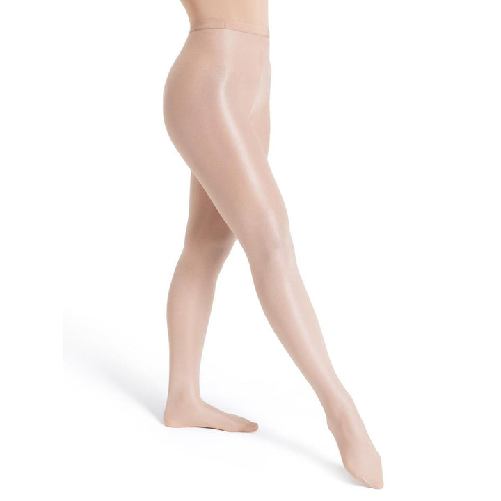 Capezio Seamless Ultra Shimmery Footed Tights Adult Sizes