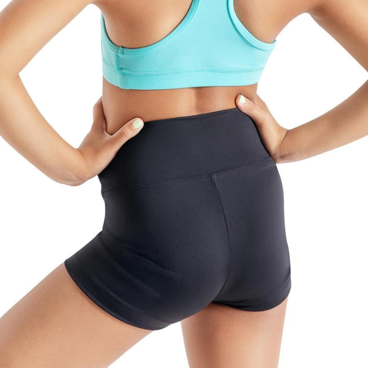 Capezio Team Basics High Waist Fold Down Short Children Size