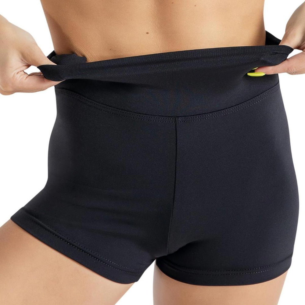 Capezio Team Basics High Waist Fold Down Shorts Adult Sizes