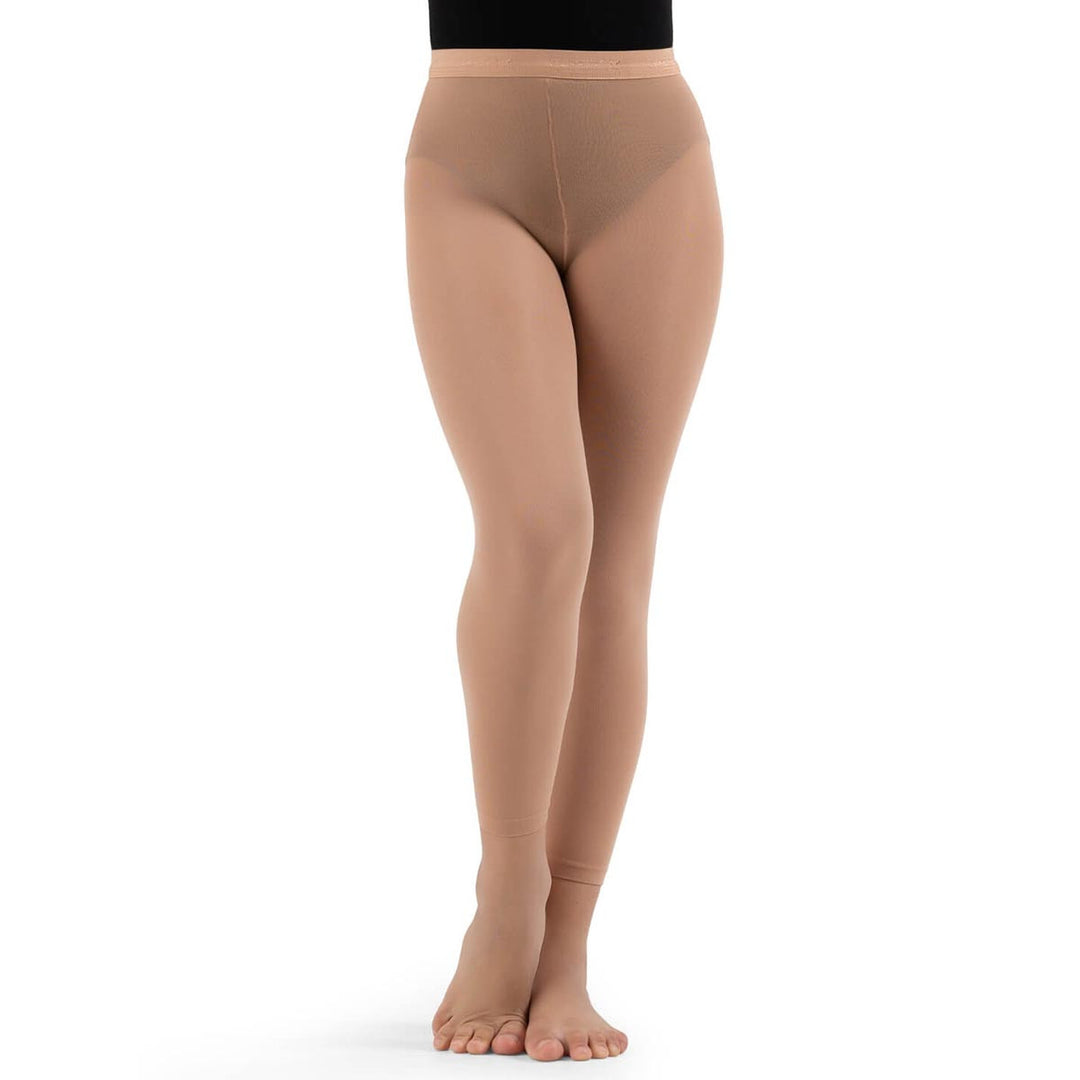 Capezio Ultra Hold and Stretch Footless Tights Children Size