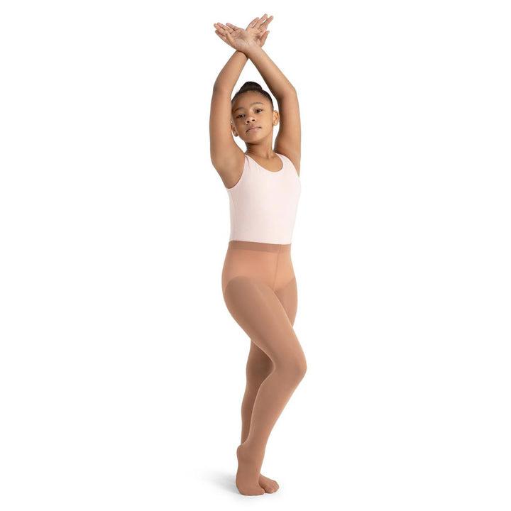 Capezio Ultra Soft Knit Waistband Transition Tights Children