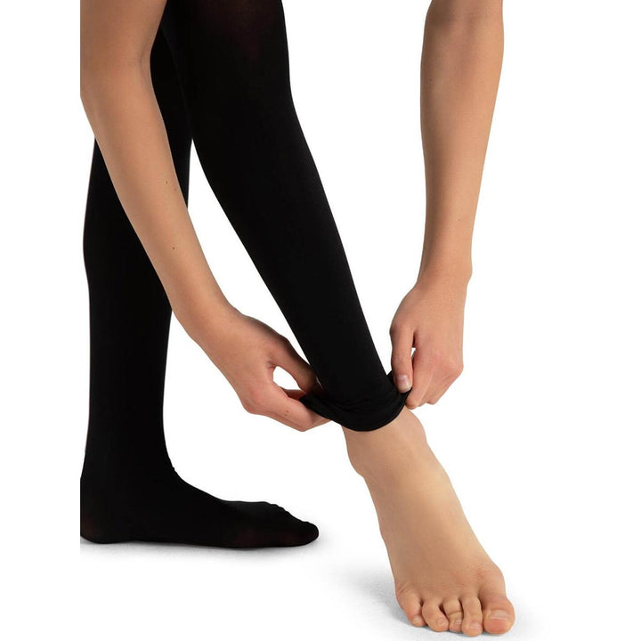 Capezio Ultra Soft Knit Waistband Transition Tights Children