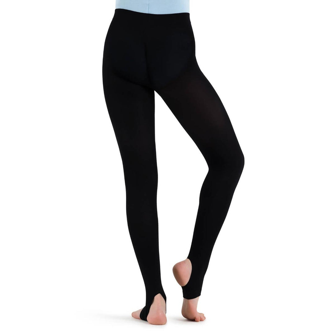 Capezio Ultra Soft Stirrup Tights Knit Waistband Children