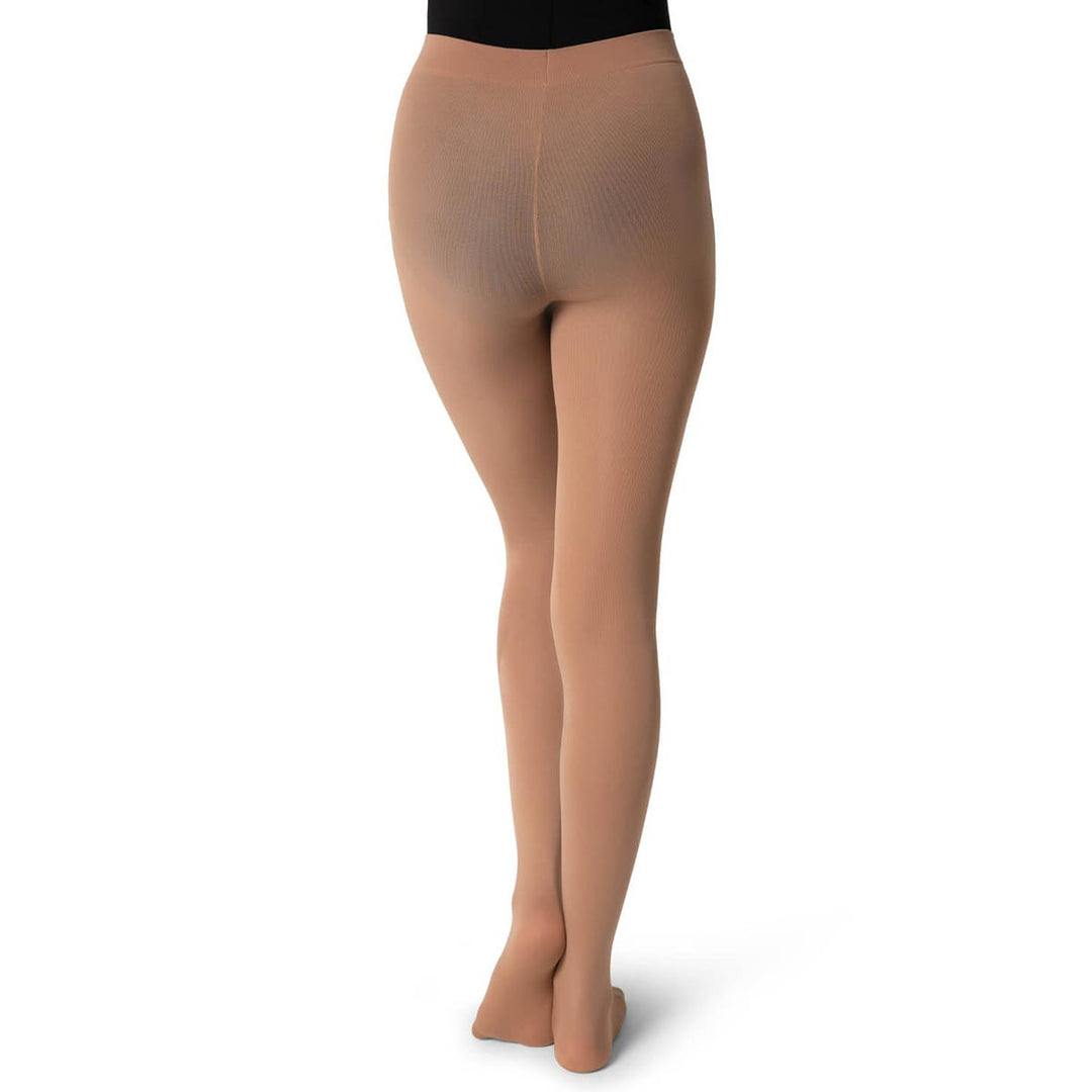 Capezio Ultra Soft Footed Tights Knit Waistband Adult Sizes
