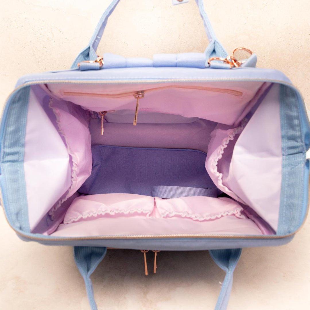 Claudia Dean Pro Bag 2.0 Baby Blue Compartment Backpack