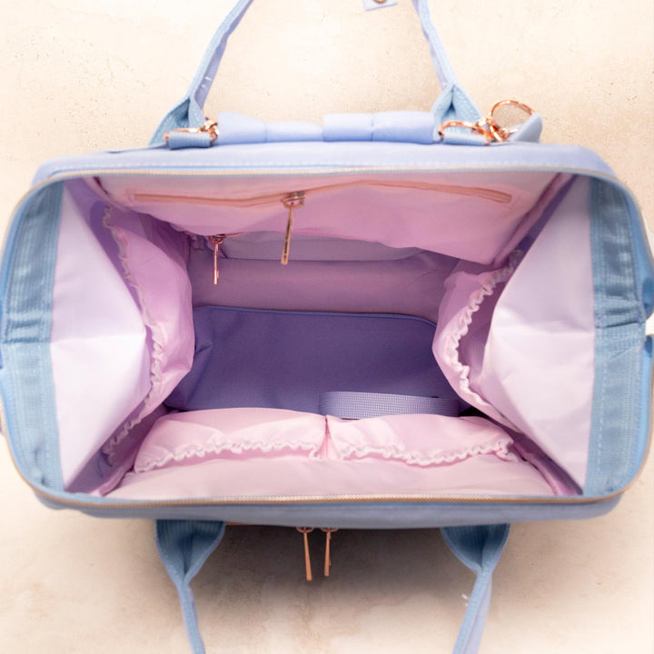 Claudia Dean Pro Bag 2.0 Baby Blue Compartment Backpack