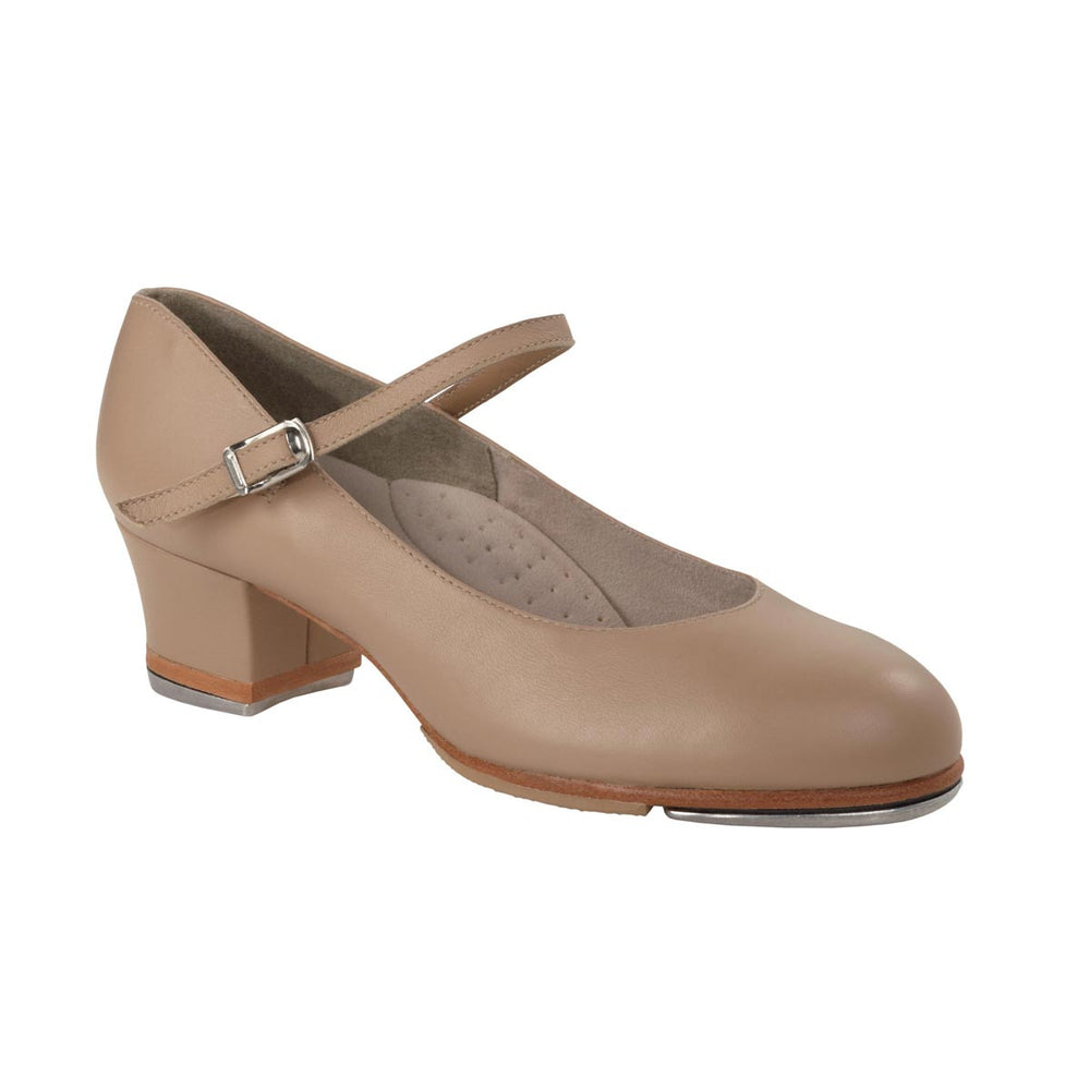 Capezio Footlight Cuban Heel Leather Tap Shoes Adult Sizes