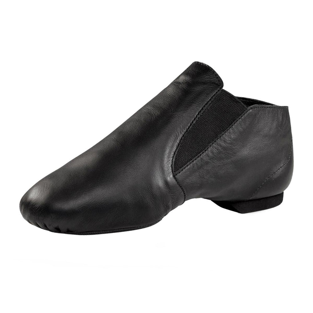 Dance Direct Pull On Split Sole Leather Jazz Shoes Adult