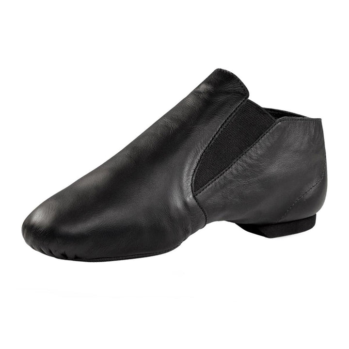Dance Direct Pull On Split Sole Leather Jazz Shoes Adult