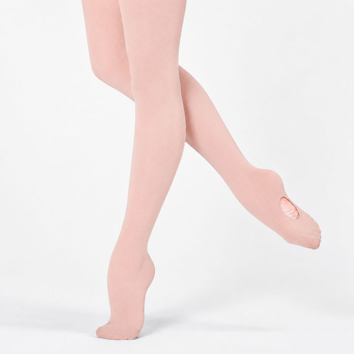 Dance Direct Convertible Ballet Tights in Theatrical Pink