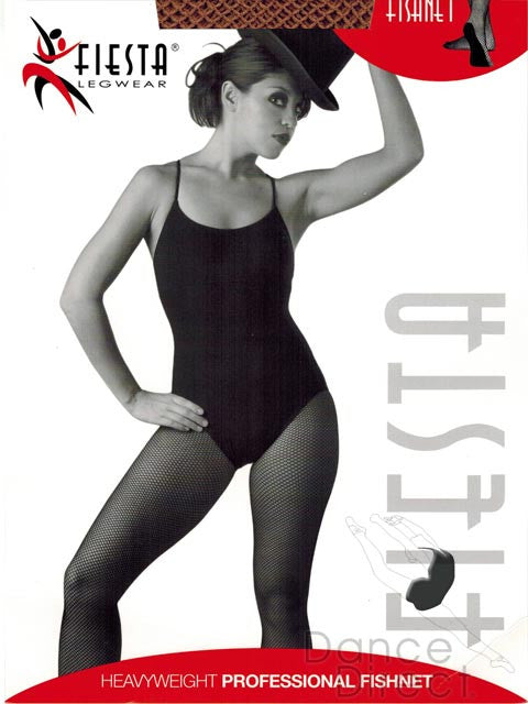 Fiesta Professional Heavy Weight Footed Fishnet Tights Adult