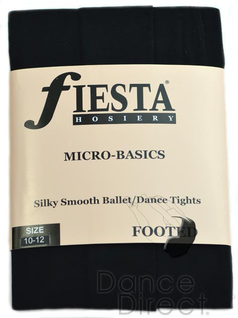 Fiesta Legwear Womens Matte Micro Footed Dance Tights
