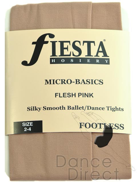 Fiesta Legwear Matte Micro Basic Footless Tights Adult Sizes