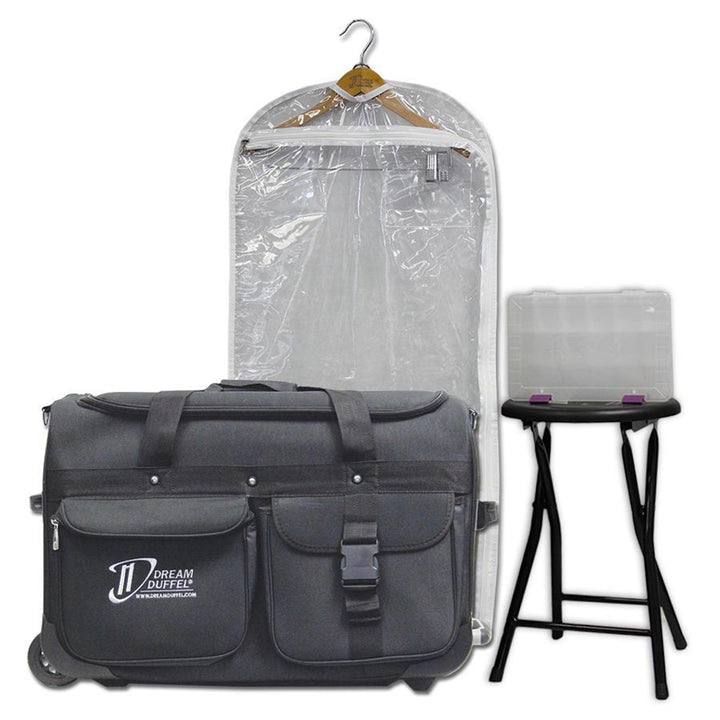Dream Duffel Bag Medium Black Package - Rolling Competition Bag