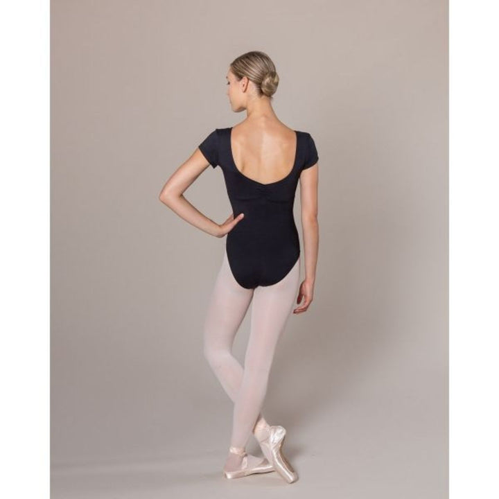 Energetiks Cap Sleeve Gathered Front Pippa Leotard Adults