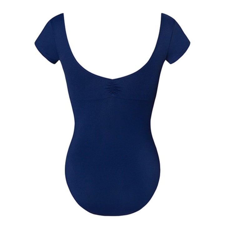 Energetiks Cap Sleeve Gathered Front Pippa Leotard Adults