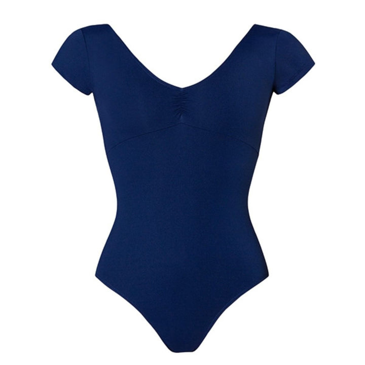 Energetiks Cap Sleeve Gathered Front Pippa Leotard Adults