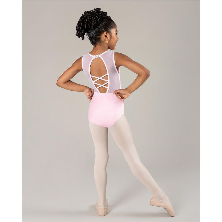 Energetiks Abby Mesh Scoop Neck Leotard - Children Sizes