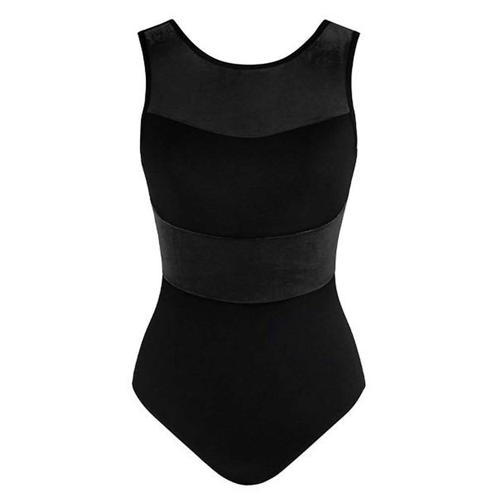 Energetiks Alda Velvet Panelled Scoop Back Leotard Adults