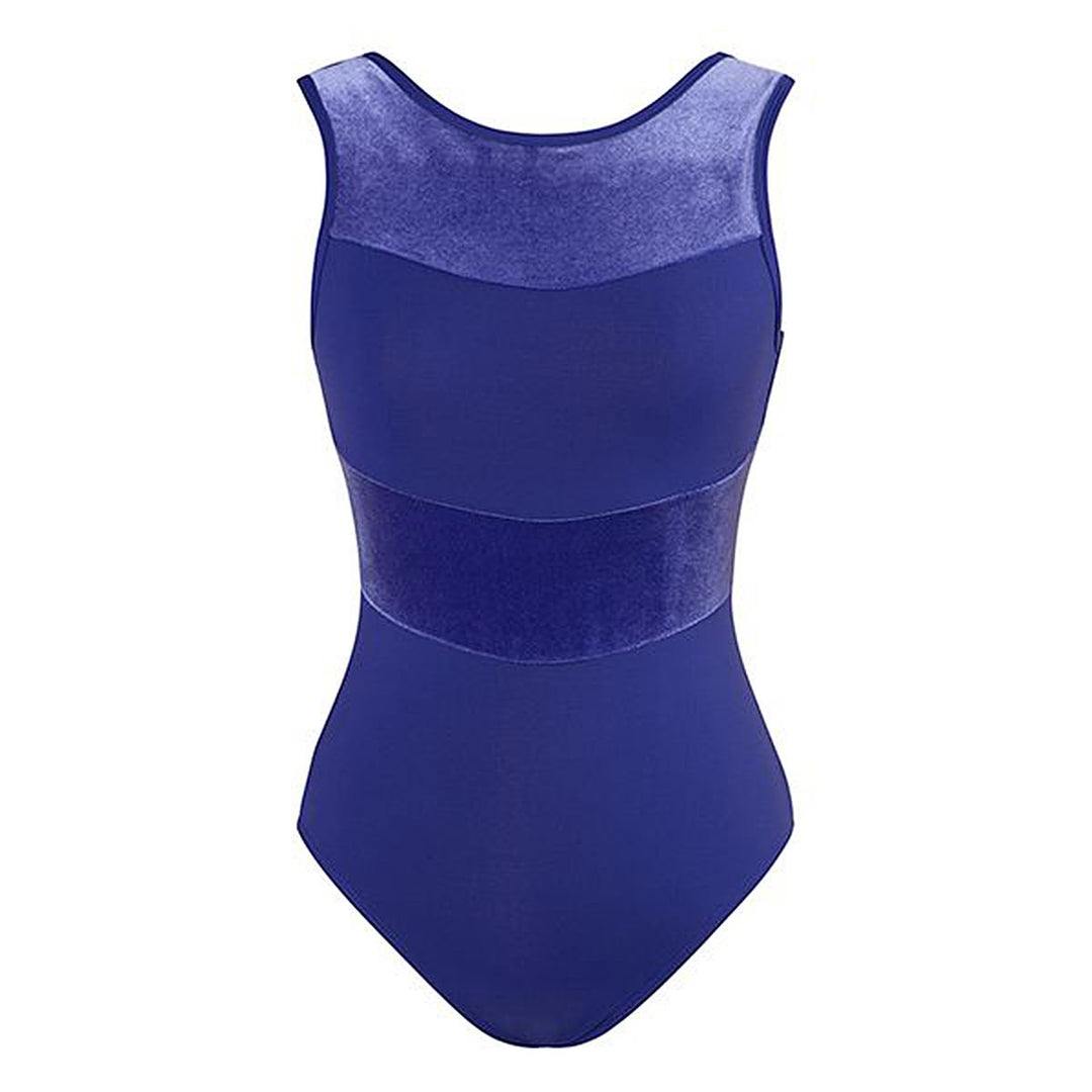 Energetiks Alda Velvet Panelled Scoop Back Leotard Adults