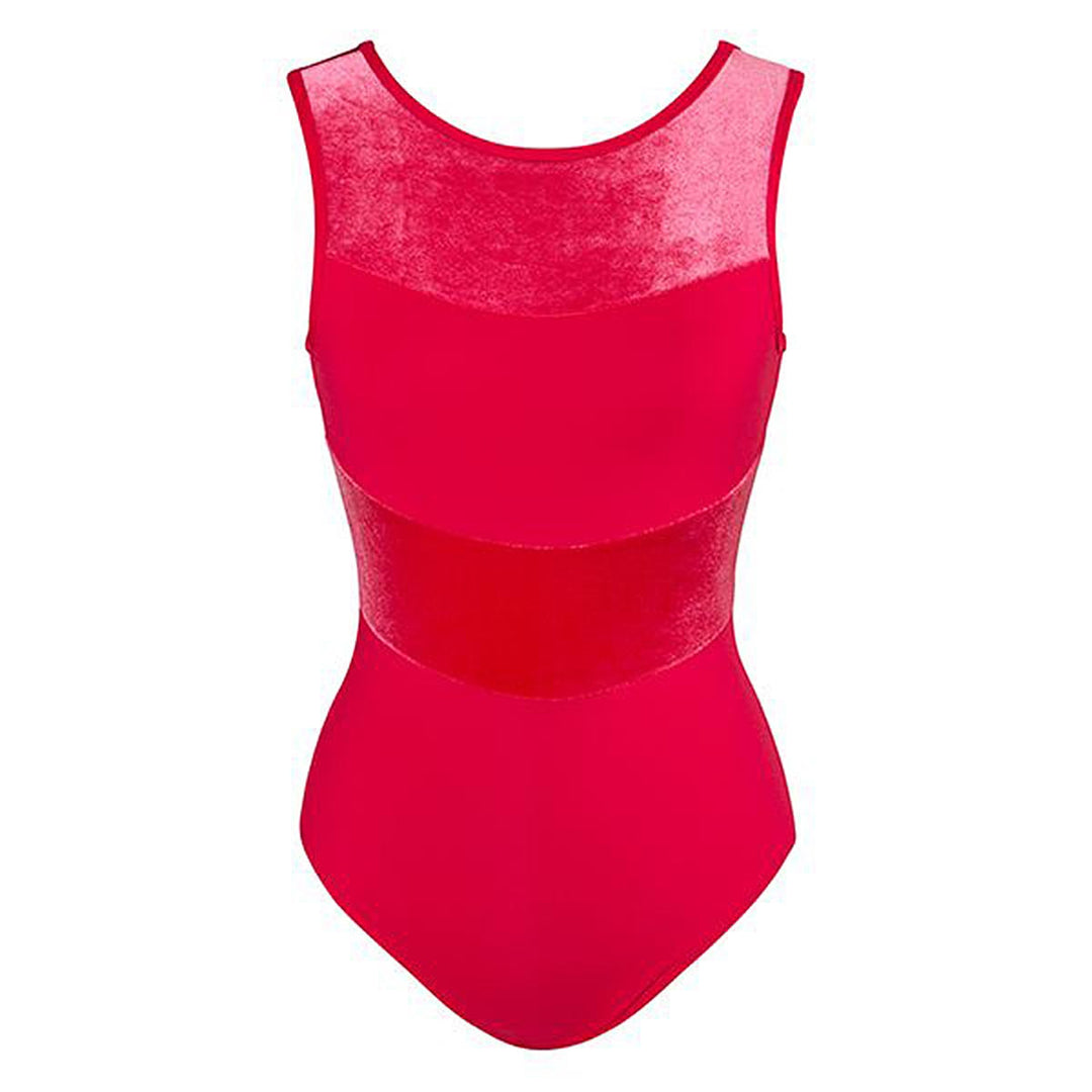 Energetiks Alda Velvet Panelled Scoop Back Leotard Adults