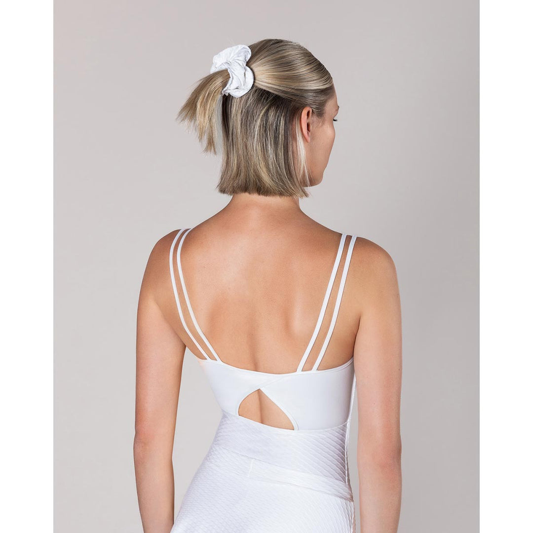 Energetiks Allegro Hair Scrunchies - Sea Mist and White