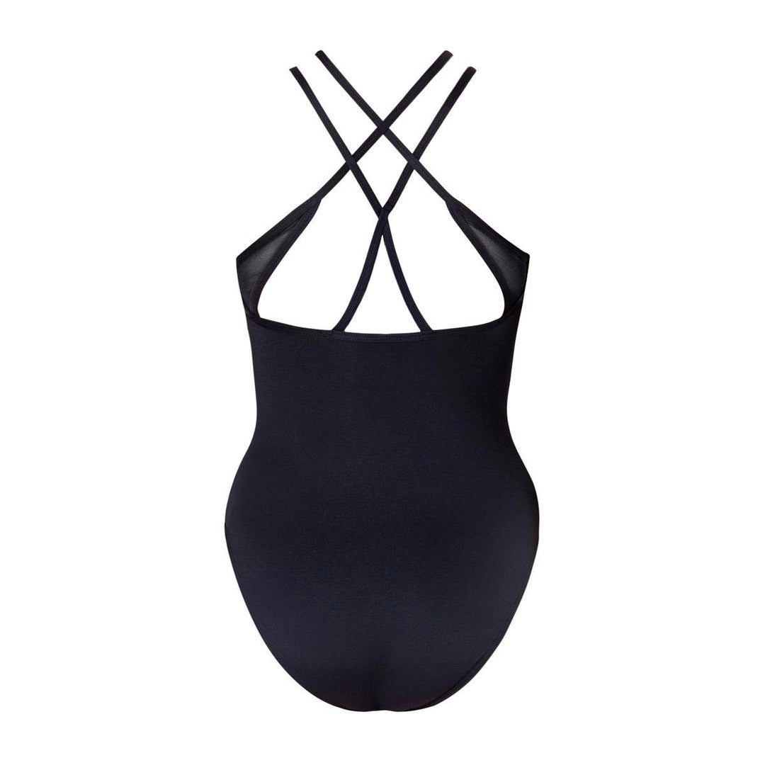 Energetiks Amy Detail Strap Mesh Dance Leotard Adult Sizes