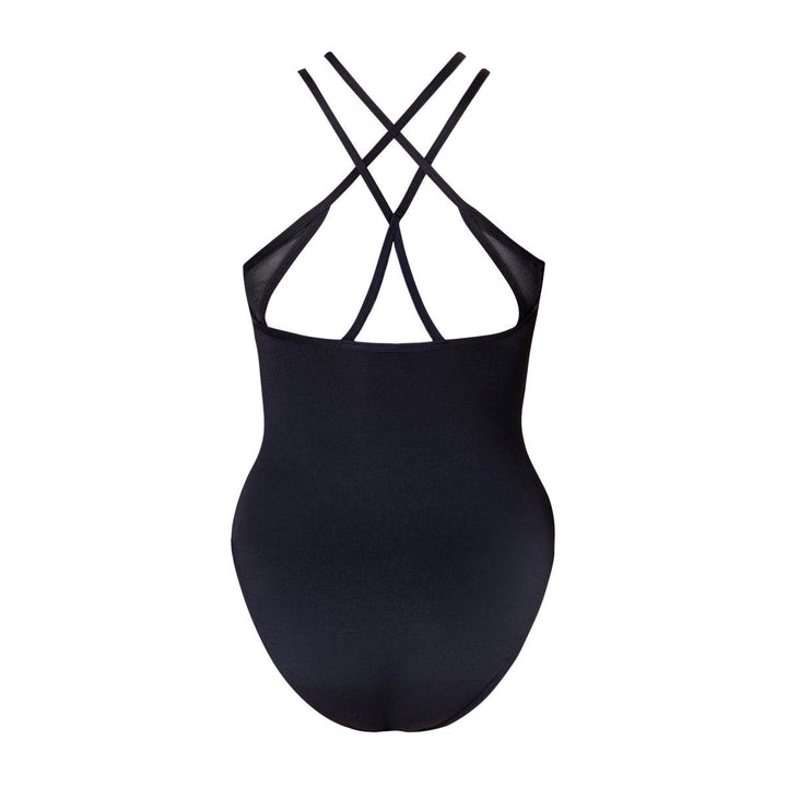 Energetiks Amy Detail Strap Mesh Dance Leotard Adult Sizes