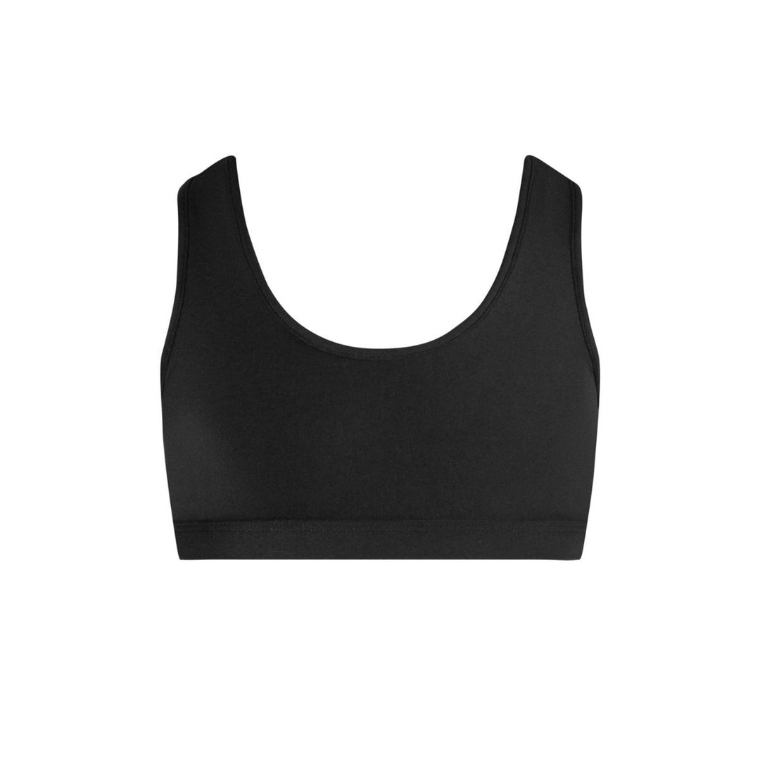 Energetiks Ava Crop Top Children Sizes Hot Pink &amp; Black