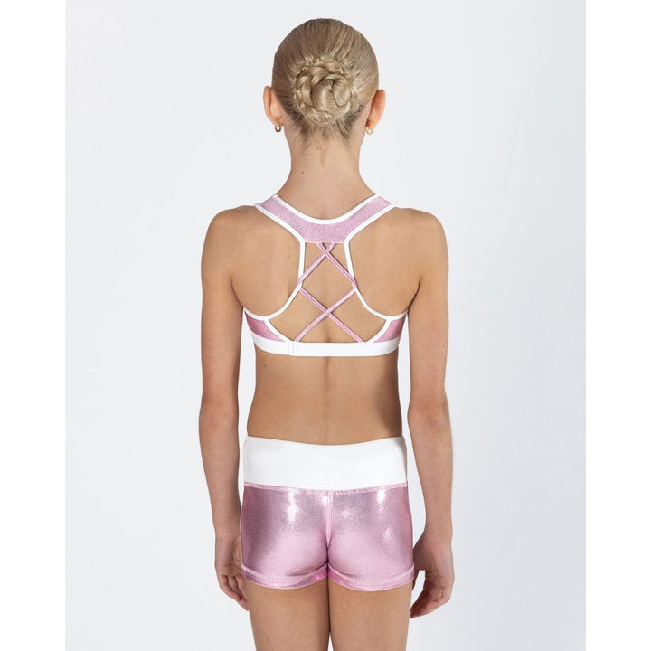 Energetiks Ava Gymnastics Scoop Neck Crop Top Children Size