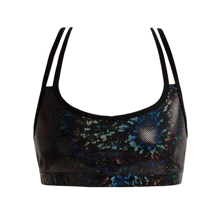 Energetiks Gymnastics Roxy Cross Back Crop Top Adult Sizes