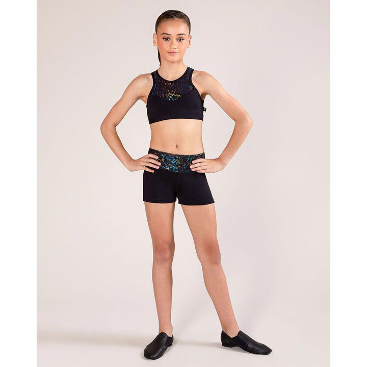 Energetiks Gymnastic Evelyn High Neck Crop Top Children Size