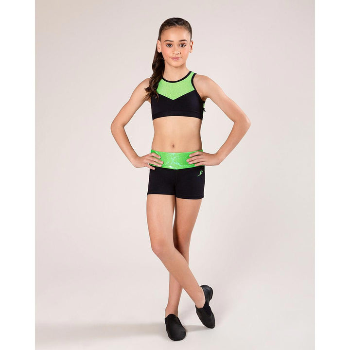 Energetiks Gymnastic Evelyn High Neck Crop Top Children Size