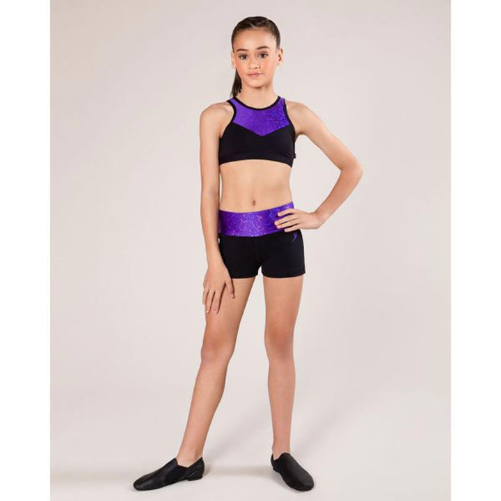Energetiks Gymnastic Evelyn High Neck Crop Top Children Size
