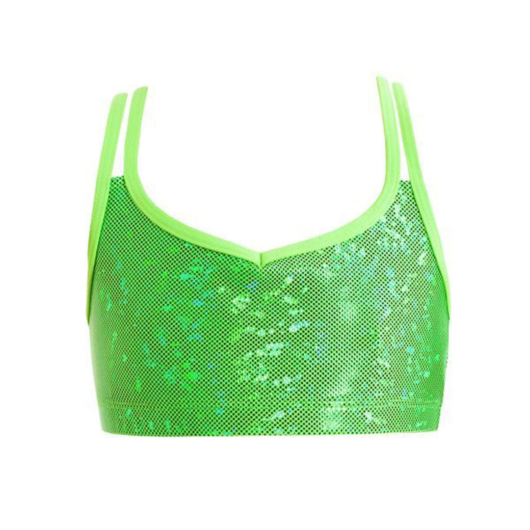 Energetiks Gymnastic Roxy Cross Back Crop Top Children Size