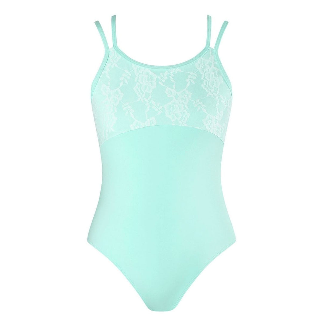 Energetiks Julie Lace Camisole X Back Leotard Adult Sizes