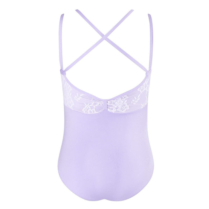 Energetiks Julie Lace Camisole X-Back Leotard Children Sizes