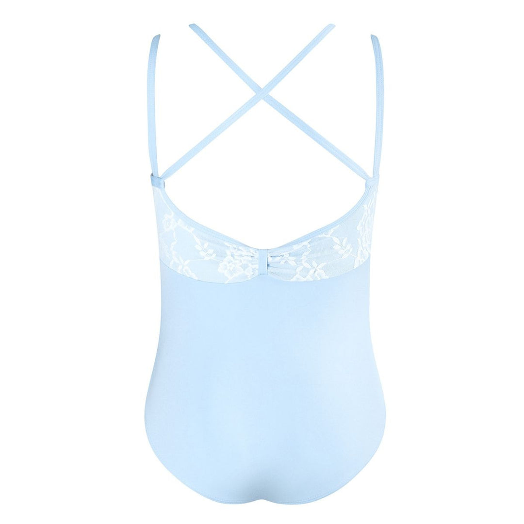Energetiks Julie Lace Camisole X-Back Leotard Children Sizes