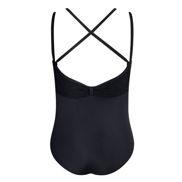 Energetiks Julie Lace Camisole X-Back Leotard Children Sizes