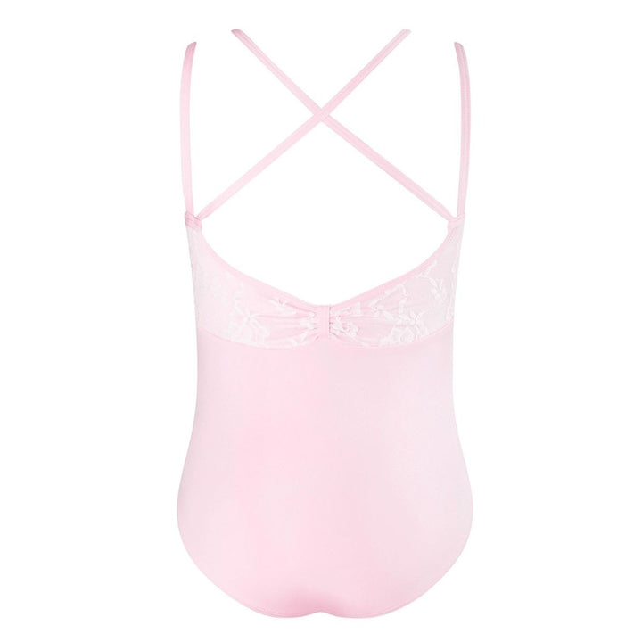 Energetiks Julie Lace Camisole X-Back Leotard Children Sizes