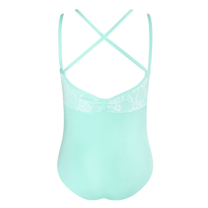 Energetiks Julie Lace Camisole X-Back Leotard Children Sizes