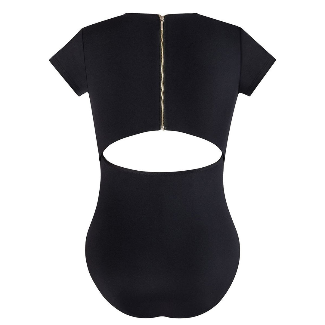 Energetiks Womens Kelly Cap Sleeve Zip Back Leotard