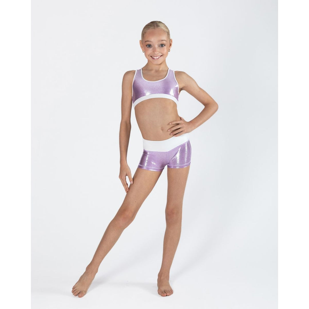 Energetiks Kylie Wide Waist Band Short - Gymnastics Children
