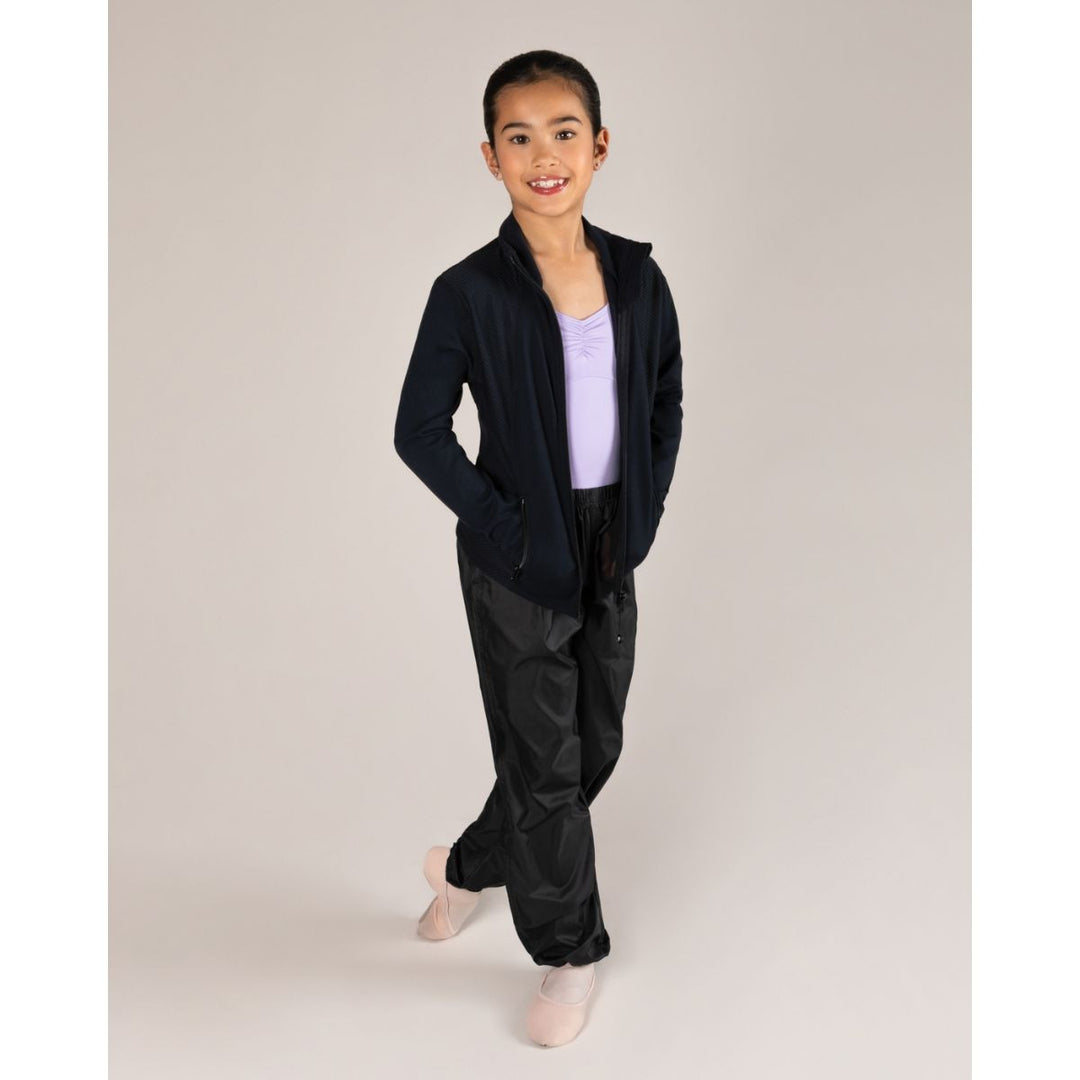 Energetiks Lara Endurance Black Zip Jacket Children Sizes