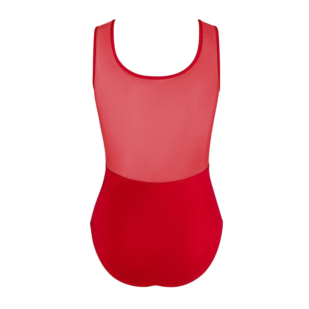 Energetiks Lexi Mesh Panel Sheer Back Leotard Women Sizes