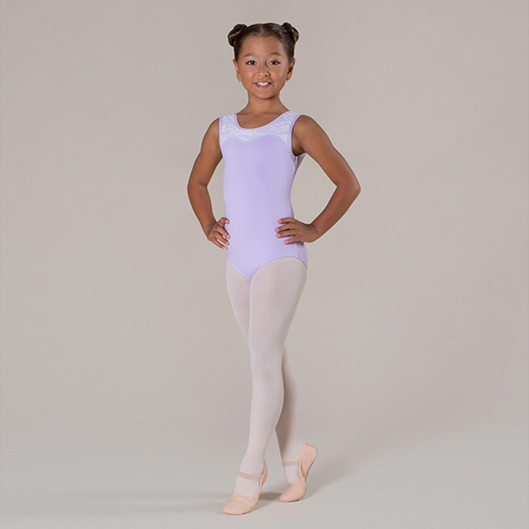Energetiks Hannah Lace Detail Ballet Leotard Children Sizes